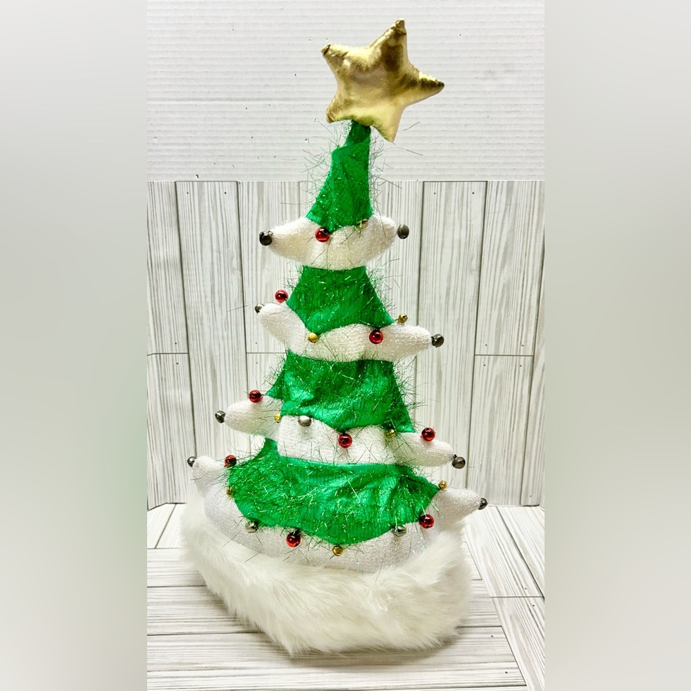 Elope Adult Springy Dr Seuss The Grinch Christmas Tree Hat Halloween 21"